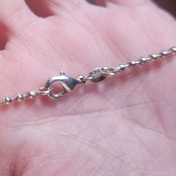 Tiffany & Co. Sterling Silver Heart Necklace - Picture 3 of 3